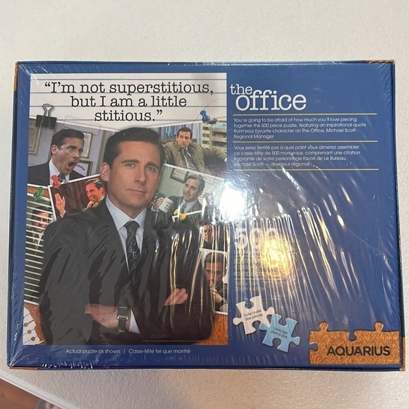 The Office Puzzle featuring Michael Scott 500 Pieces Sealed Box NIP - Picture 2 of 3